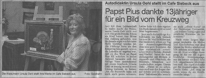 Ruhr Nachrichten 30.04.1999